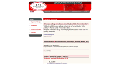 Desktop Screenshot of hematologija.org
